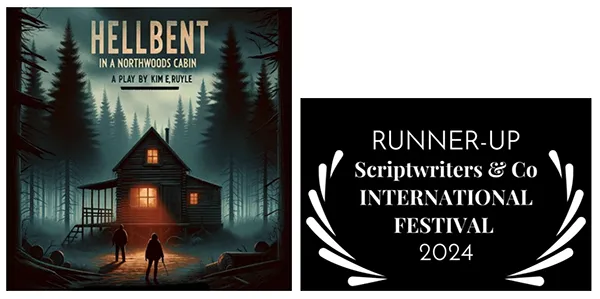 Hellbent in a Northwoods Cabin Poster